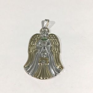 Vintage Sterling Silver Gorham Praying Angel Pend